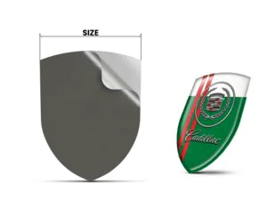 Cadillac Emblema En Relieve Máximo Duradero Estilo Pro Rendimiento